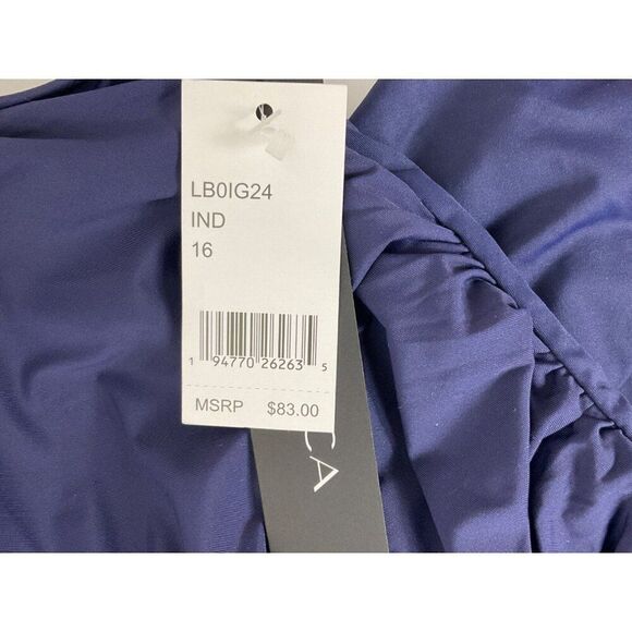 LA BLANCA Island Goddess Ruched Lingerie Swimsuit NWT - Picture 6 of 6